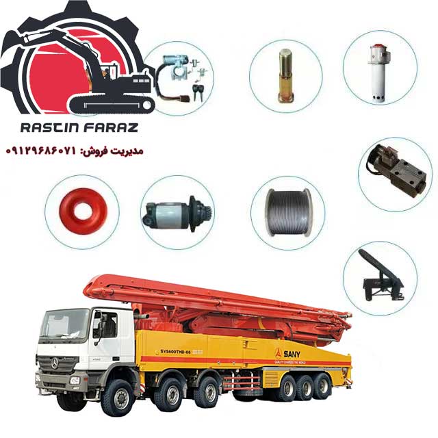 خرید سنسور و جک هیدرولیک جرثقیل sany
